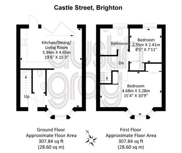 Вілла Castle Street - Central Brighton Townhouse, Up To 8 Guests Екстер'єр фото